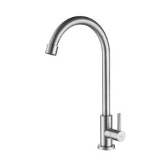 Torneira Cozinha Inox Giratória Mesa Longa NOX02 Doan