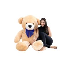Urso De Pelúcia Gigante Teddy 1,70m - 307 - ThamyBaby, Doce de leite c