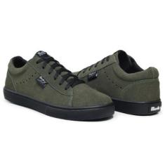 Tênis Sapatênis Skate Masculino Cano Baixo Casual Escolar Costurado Leve Confortável Em Couro-Masculino
