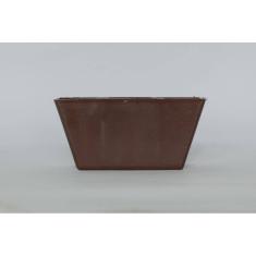 Pes De Sofa e moveis 6 cm mais parafuso Tipo piramide Marrom Kit 08 Pes