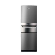 Geladeira Brastemp Inverse 3 Frost Free 419 Litros Com Freeze Control Pro BRY59BK Inox 110V