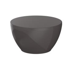 Banqueta Baixa Polipropileno sem Encosto Oxy Cinza Mushroom