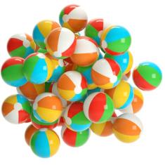 Top Race Bolas de praia grandes a granel - Bolas de praia infláveis grandes de 30 cm para crianças, piscina, lembrancinhas de festa na praia de verão e jogos aquáticos - Bolas de praia infláveis