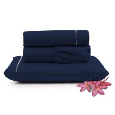 Jogo Lençol Micropercal 400 Fios Solteiro Barato - Casa Show Enxovais