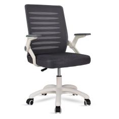 Cadeira de Escritório Diretor giratória Alexander Cinza/ Branca Healer