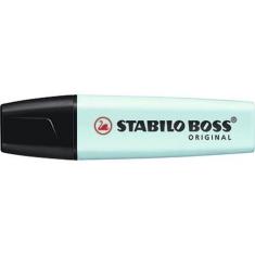 Caneta Marca Texto Stabilo Boss Pastel Azul