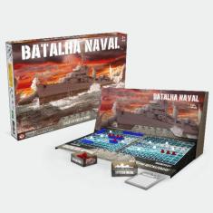 Jogo Infantil Tabuleiro Batalha Naval estratégico e lógica Pais&Filhos