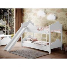 Beliche Infantil Marina Branco Com Escorregador - Divaloto