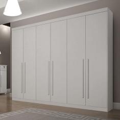 Guarda Roupa 6 Portas Gramado Neve