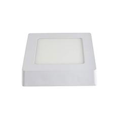 Painel De Sobrepor Home Led Quadrado 6W Llum Bronzearte Home Led Bivolt Branco
