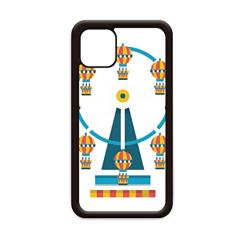 Ilustração de roda-gigante Amazing Funny Park para iPhone 11 Pro Max Capa para celular Apple