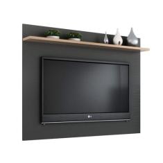 Painel 180cm Benevello 2036 Grafite/Siena Quiditá