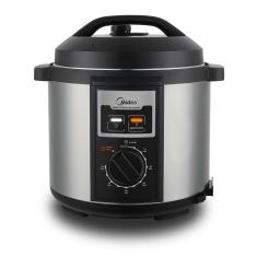 Panela de Pressão Elétrica Midea com Timer PPB71 6 Litros 110V