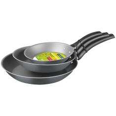 Jogo de Frigideiras Turim em Alumínio Antiaderente com 3 Peças - Tramontina