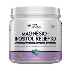 VITAMINAS E MINERAIS MAGNESIO + INOSITOL RELIEF 3.0 CAMOMILA E LAVANDA 350G - TRUE SOURCE