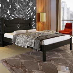 Cama Carmolar Julia Casal 100% Mdf Clássica E Resistente