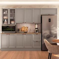 Cozinha Completa Unna 4 Peças 10 Portas 2 Gavetas Poliman Móveis