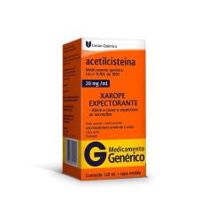 Acetilcisteina 20Mg/Ml Uniao Quimica Generico Xarope 120Ml