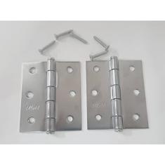 Dobradiça Mgm 3 Unidades 3x2,5 Polegadas com Parafusos Cromado