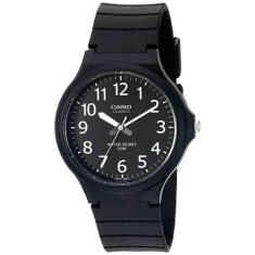 Relógio Casio Standard Preto Masculino MW-240-1BVDF