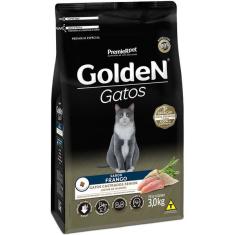Ração Seca PremieR Pet Golden Gatos Castrados Sênior Frango - 3 Kg
