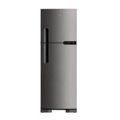 Geladeira Brastemp BRM44HK Frost Free Duplex Com Compartimento Extrafrio E Fresh Zone 375L Inox 110V