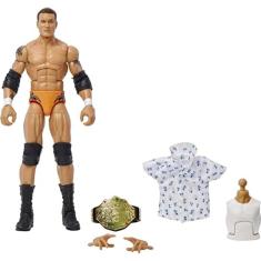 WWE Randy Orton SummerSlam Elite Collection Action Figure Dominik Mysterio Build-A-Figure Parts, Presente colecionável para idades de 8 anos e acima