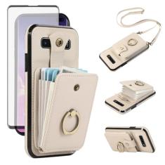 Asuwish Capa de celular para Samsung Galaxy S10 Plus carteira com protetor de tela e alça transversal anel suporte RFID suporte para cartão de crédito S10+ S10plus 10S Edge S 10 10 plus mulheres