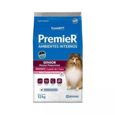 Ração Premier Sênior Cães Idosos Sabor Frango E Salmão 12Kg, 12kg, Fra