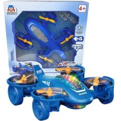 Brinquedo De Carrinho Elétrico Formado Tubarão 1804 Braskit