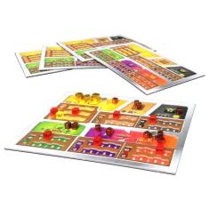 Terraforming Mars Tabuleiro de Jogador em 2 Niveis Acessório de Jogo de Tabuleiro Meeple BR