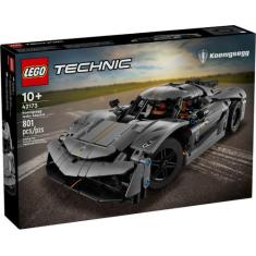 42173 - Lego Technic - Hipercarro Koenigsegg Jesko Absolut Cinza