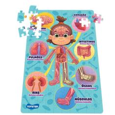 Quebra Cabeça - Por Dentro do Corpo Humano 100 pçs