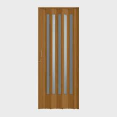 Porta Sanfonada Pvc Plastporta 210x72cm Translucida Bcf