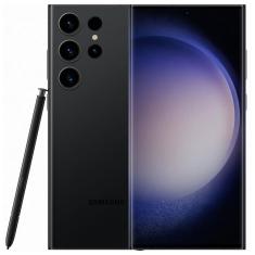 Smartphone Samsung Galaxy S23 Ultra 5G Preto 256GB, Tela 6.8'', 12GB RAM, Inteligência Artificial, Snapdragon 8 Gen 2, Câmera Quádrupla + Selfie 12MP