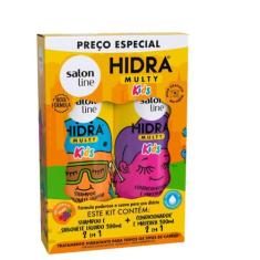 Kit Salon Line Shampoo + Condicionador Hidra Multy Kids 300ml