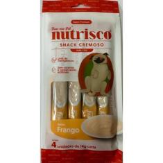 Petisco Nutrisco para Cães Frango - Pacote com 04 unidades de 14g cada