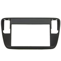 Moldura 2 Din Up 2014 à 2017 Preta Painel Central Multimidia 6.2 e 7 P