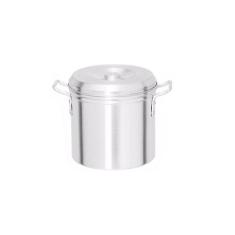 Caldeirão de Alumínio Polido com Aba Hotel Restaurante 30l
