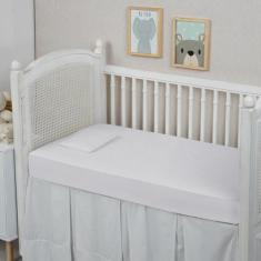 Lençol de Bebê Americano Avulso Percal 300 Fios 100% Algodão Montessor