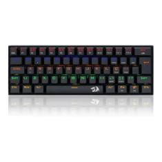 Teclado Gamer Redragon Lakshmi Rainbow Rgb Switch Red K606-R