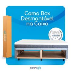 Cama Smartbox Desmontável Na Caixa - SereneLife, King Size