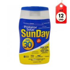 Kit C/12 Nutriex Sun Day Fps30 Protetor Solar 120ml
