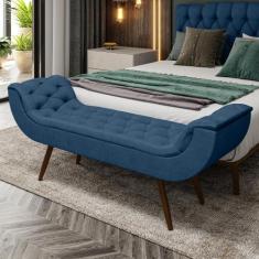 Recamier Casal Paris em Veludo com Pés Palito - Sonhar Estofados, VL-3