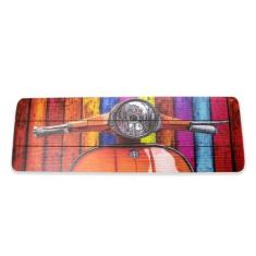 Quadro Decorativo Mdf Colorido 20x60 Lambreta Drossi