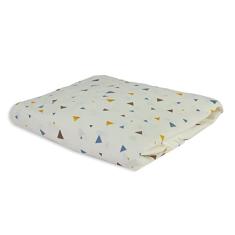 Lençol Avulso Com Elástico para Mini Berço 100% Algodão Percal 200 Fios Triangles