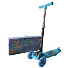 Patinete Infantil 3 Rodas Dobrável Ajustável