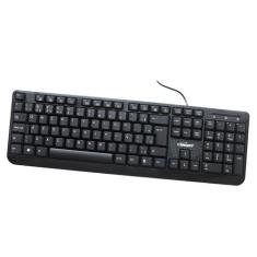 Teclado USB Preto BRIGHT Homologação: 64321709718, Preto