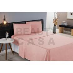 Jogo De Lençol Micropercal 400 Fios Casal 3 Peças Imperdível - BEAUTY 