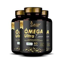 Ultra Ômega-3 Essence 3x60 Cáps Rico Em Epa 990mg Dha 660mg - Alisson 
